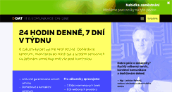 Desktop Screenshot of dat.cz