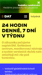 Mobile Screenshot of dat.cz